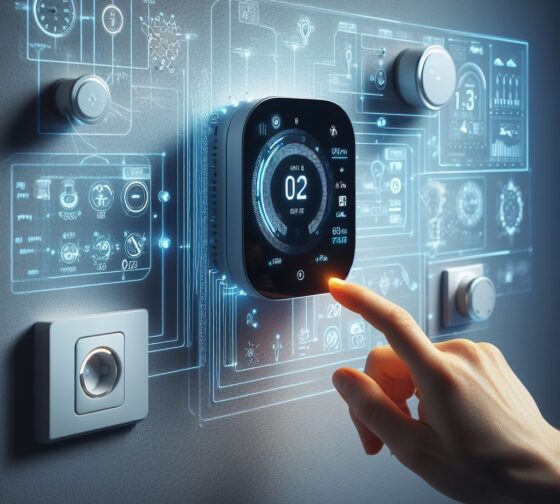 smart home thermostat