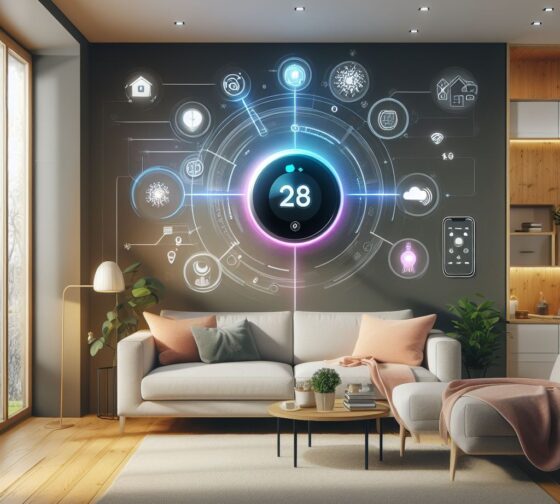 smart home thermostat