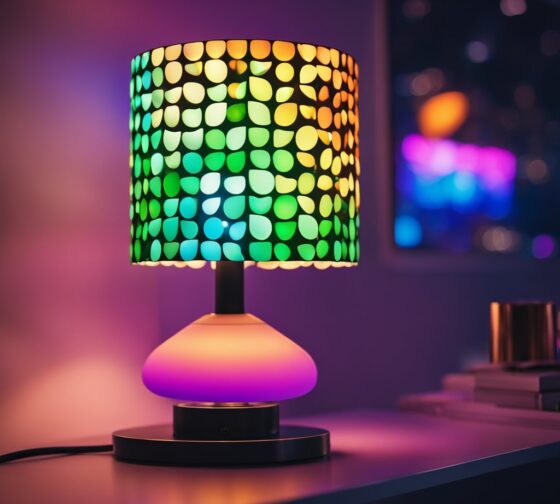rgb table lamp