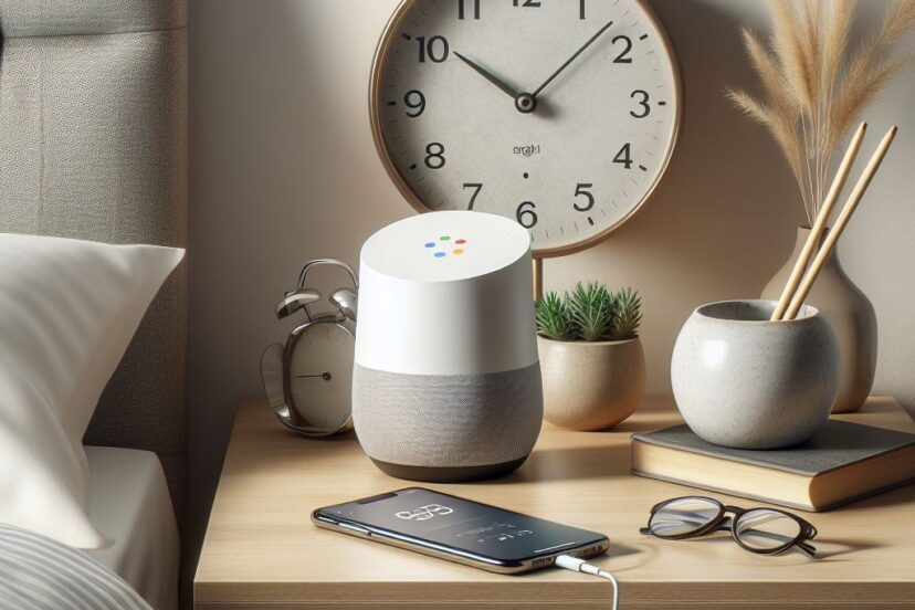 google home alarm clock